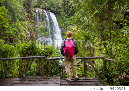Waterfall in Chile Waterfall in Chile 49440308