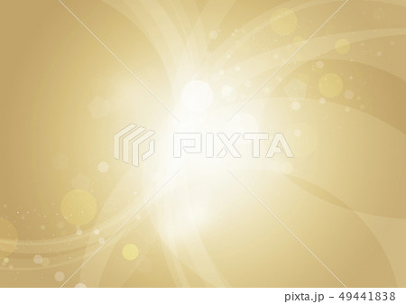 ゴールド アブストラクト 背景 ライン キラキラのイラスト素材