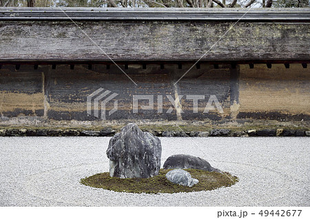 龍安寺の石庭 龍安寺の石庭 49442677