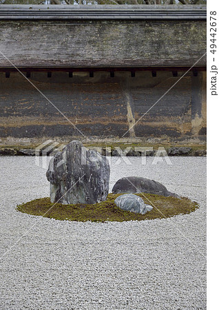龍安寺の石庭　 49442678