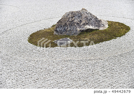 龍安寺の石庭　 49442679