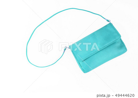 colorful fashionable clutch bag isolated on white colorful fashionable clutch bag isolated on white 49444620