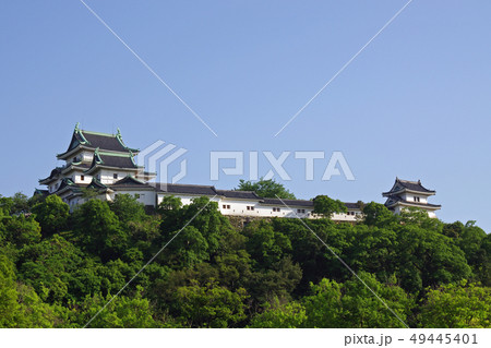 和歌山城天守の景色 49445401