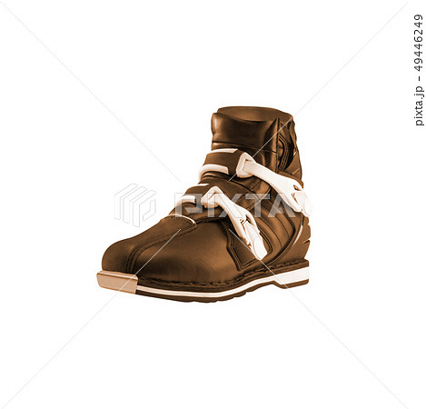 Winter mens shoe isolated on white Winter mens shoe isolated on white 49446249