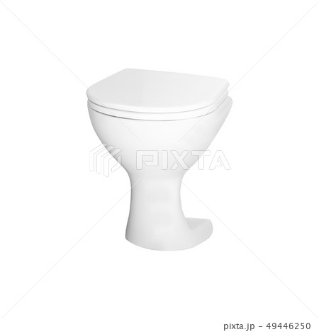 toilet bowl isolated on white background toilet bowl isolated on white background 49446250
