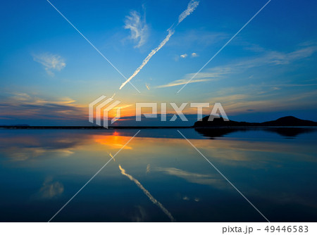 父母ヶ浜の夕焼け 49446583