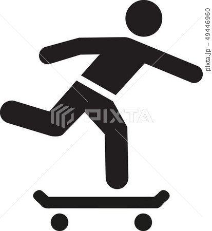 Skateboarder icon Skateboarder icon 49446960