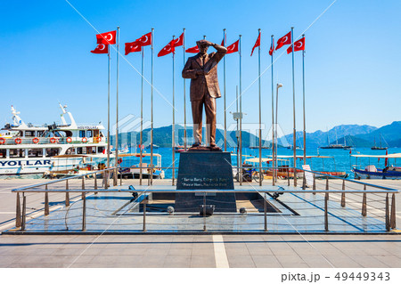 Mustafa Kemal Ataturk monument, Marmaris Mustafa Kemal Ataturk monument, Marmaris 49449343