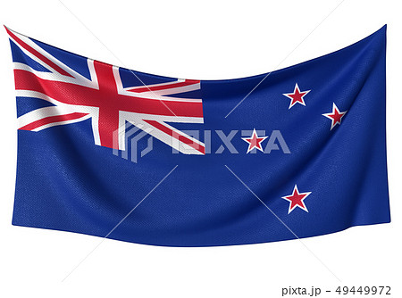ニュージーランド 国旗 比率1 2のイラスト素材