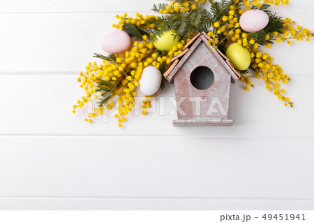 Happy easter card 49451941