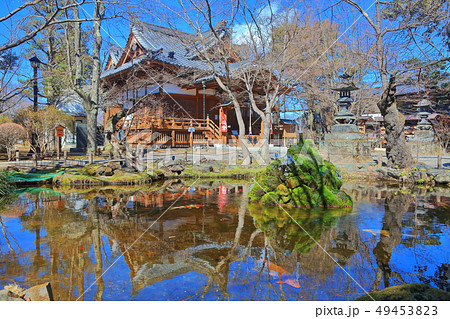 【長野県】晴天下の小諸城址 懐古神社 【長野県】晴天下の小諸城址 懐古神社 49453823