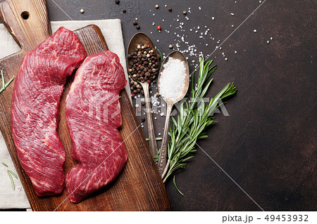 Raw top blade or denver steak 49453932