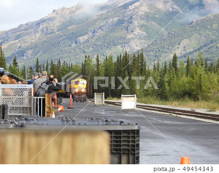 アラスカ デナリのアラスカ鉄道。 アラスカ デナリのアラスカ鉄道。 49454343