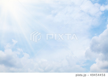 Blue sky and clouds 49454458