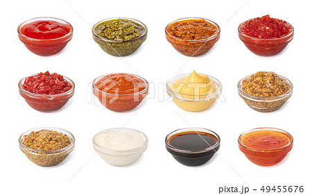 Bowl with sauce set 49455676