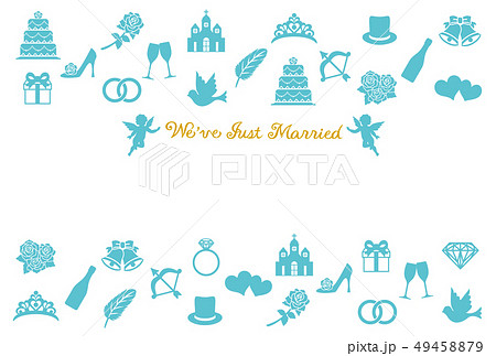 結婚報告はがき 49458879