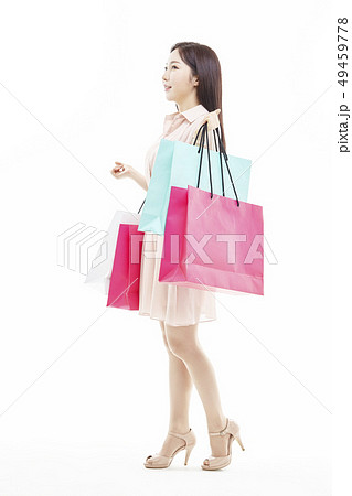ショッピング 買い物 笑顔 49459778