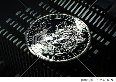 イギリス　ブリタニア銀貨 49461619