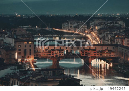 Florence skyline night 49462245
