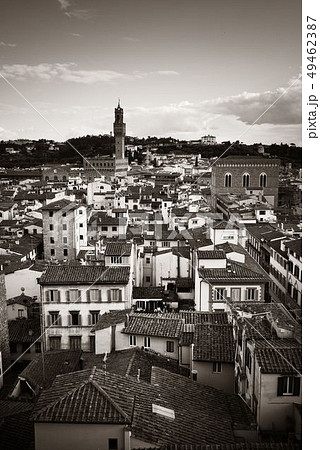 Florence skyline view rooftop 49462387