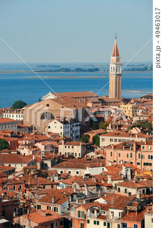 Venice skyline viewed from above 49463017