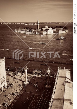 San Giorgio Maggiore island rooftop view San Giorgio Maggiore island rooftop view 49463095