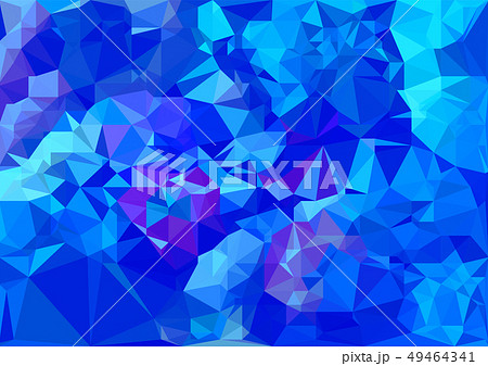 青紫色のデジタルポリゴンベクター背景素材のイラスト素材