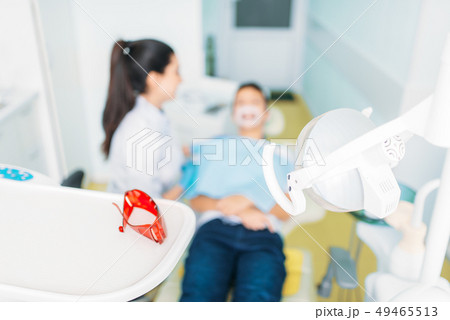 Pediatric dentistry concept, children stomatology 49465513