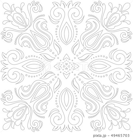 Oriental Abstract Pattern Oriental Abstract Pattern 49465703