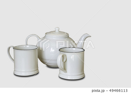 Glass and Kettles is made from ceramic tile. 49466113