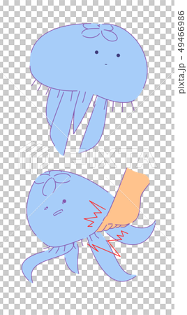 有兩種類型的水母外觀 49466986