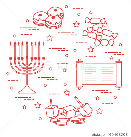 Jewish holiday Hanukkah 49468208