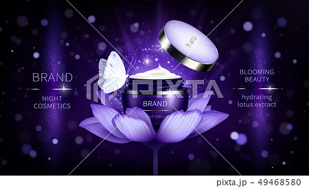 Vector cosmetic banner or promotion poster 49468580
