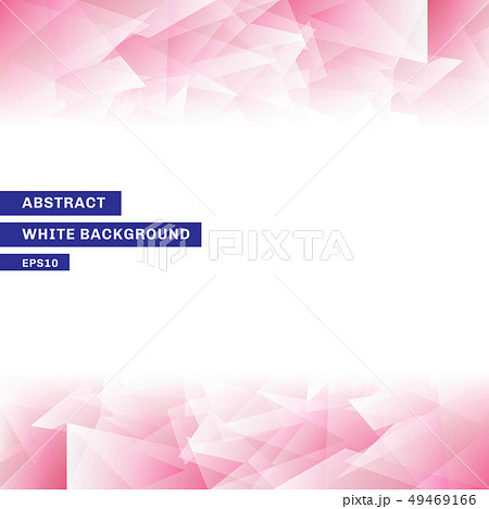 Abstract template pink low poly trendy white Abstract template pink low poly trendy white 49469166