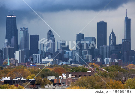 Skyline of Chicago, Illinois, USA Skyline of Chicago, Illinois, USA 49469498