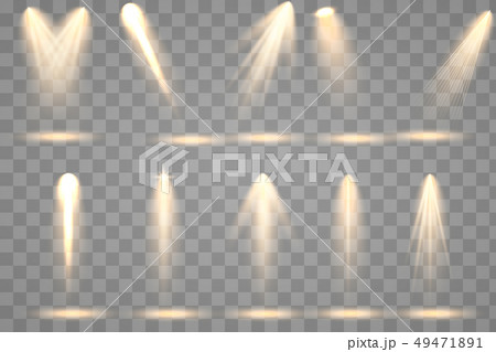 Bright lighting with spotlights Bright lighting with spotlights 49471891