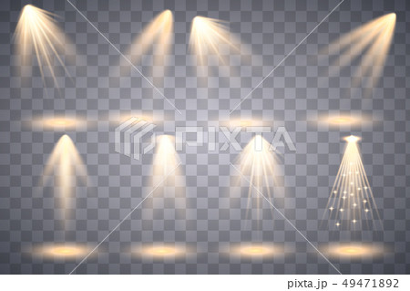 Bright lighting with spotlights Bright lighting with spotlights 49471892