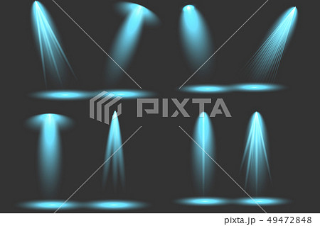 Bright lighting with spotlights Bright lighting with spotlights 49472848