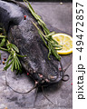 Cooking catfish with spices and rosemary 49472857