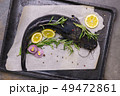 Cooking catfish with spices and rosemary 49472861