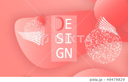 Coral color abstract background. Vector. Coral color abstract background. Vector. 49479829