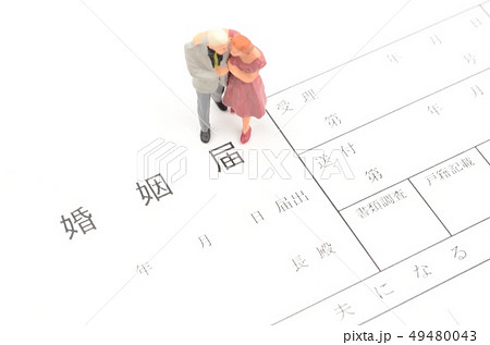 婚姻届 婚姻届 49480043