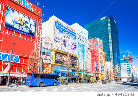 東京 秋葉原 電気街の風景 東京 秋葉原 電気街の風景 49481842