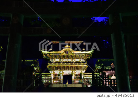 東照宮陽明門、ライトアップ 東照宮陽明門、ライトアップ 49485013