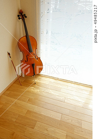 チェロ 穏やかな光がさし込む部屋で チェロ 穏やかな光がさし込む部屋で 49485217