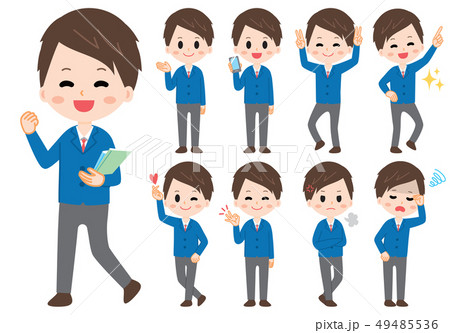 男子学生セット 49485536