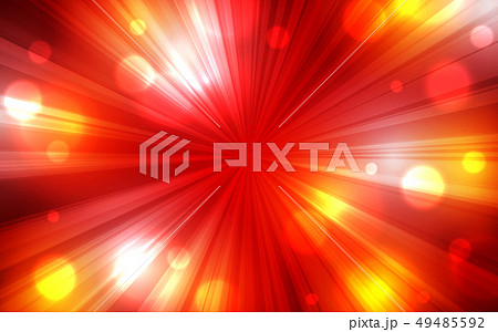 Red color burst background poster flyer banner. 49485592