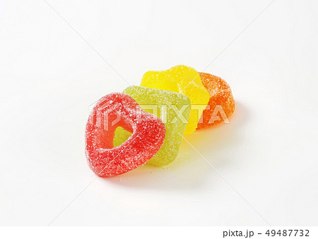 Fruit jelly candy 49487732