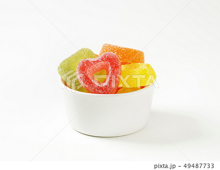 Fruit jelly candy 49487733