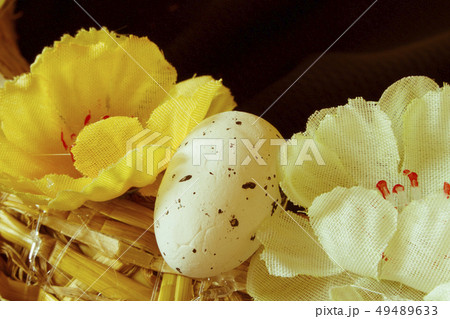Quail egg. Easter egg. Flowers Easter. Christian Quail egg. Easter egg. Flowers Easter. Christian 49489633